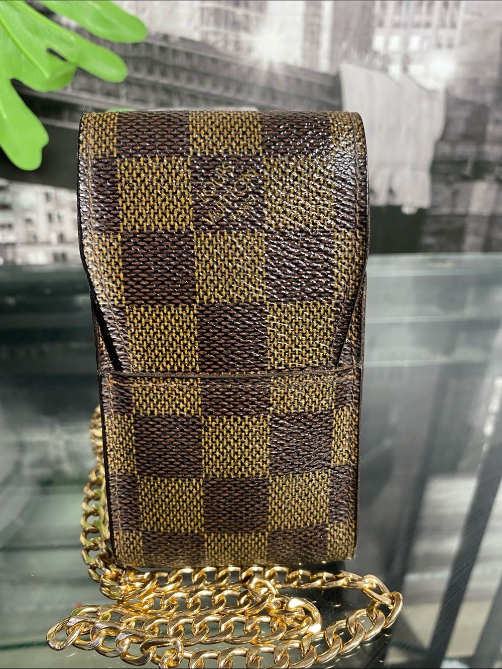 Authentic Louis Vuitton Damier Case